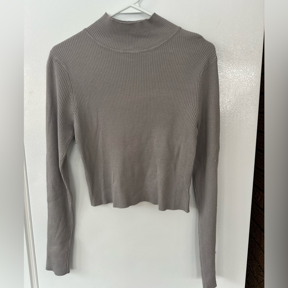 Long Sleeved Crop Sweater